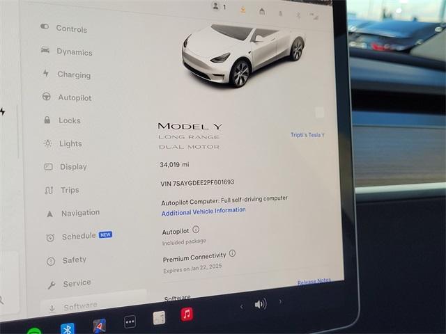 used 2023 Tesla Model Y car, priced at $34,998