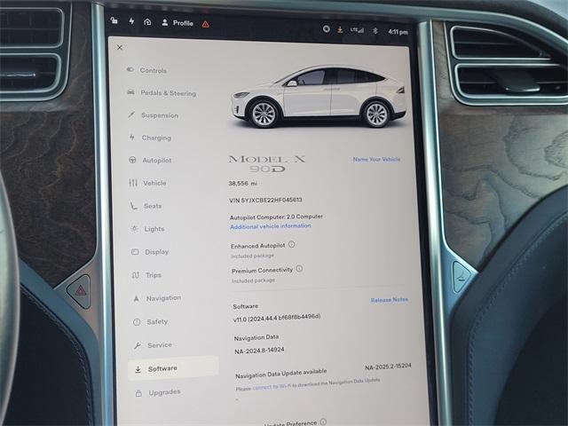 used 2017 Tesla Model X car, priced at $29,998