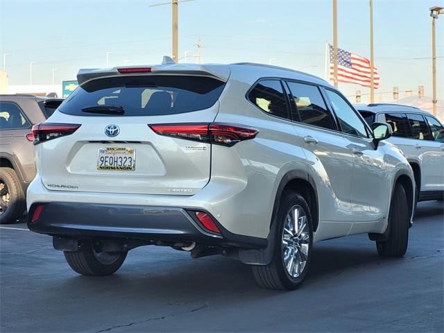 used 2023 Toyota Highlander Hybrid car, priced at $48,800