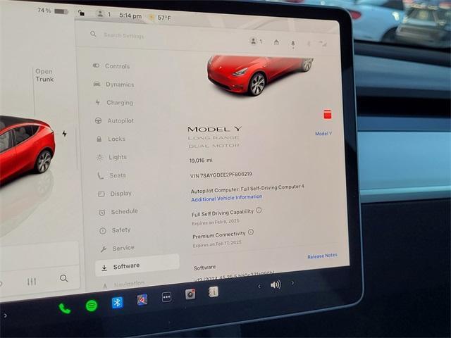 used 2023 Tesla Model Y car, priced at $36,900