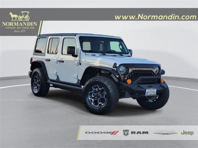 used 2018 Jeep Wrangler Unlimited car, priced at $34,200