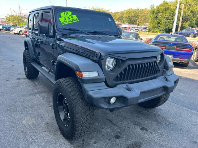 used 2018 Jeep Wrangler Unlimited car