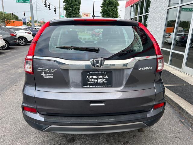 used 2016 Honda CR-V car