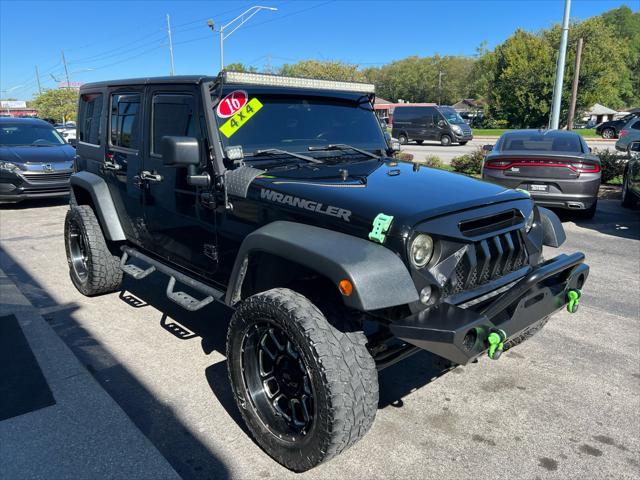 used 2016 Jeep Wrangler Unlimited car