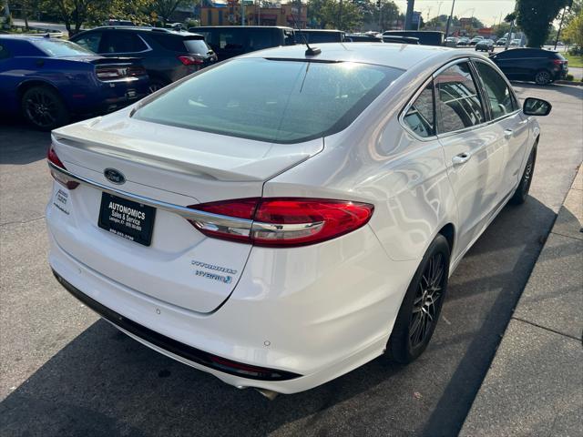 used 2018 Ford Fusion Hybrid car