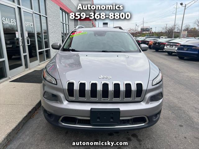 used 2017 Jeep Cherokee car