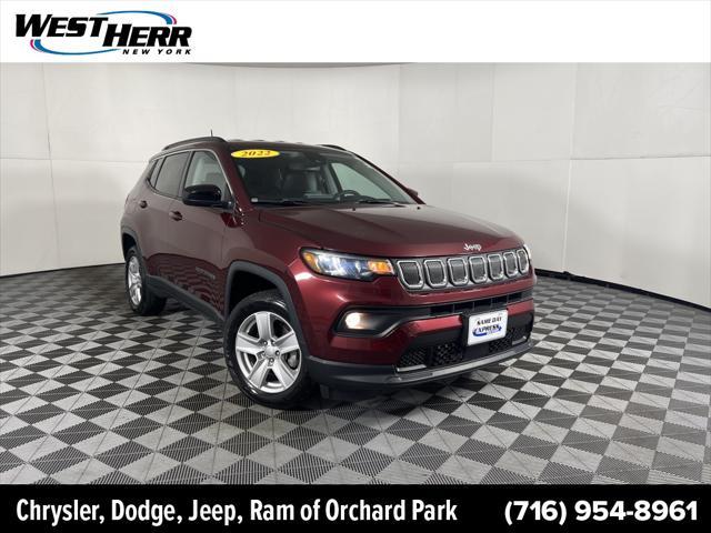 used 2022 Jeep Compass car, priced at $24,412