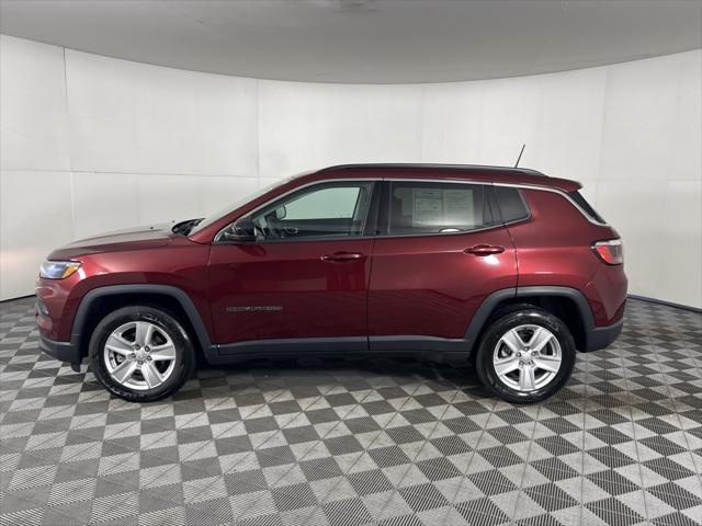 used 2022 Jeep Compass car, priced at $24,412