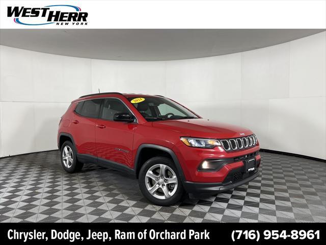 used 2024 Jeep Compass car, priced at $29,275