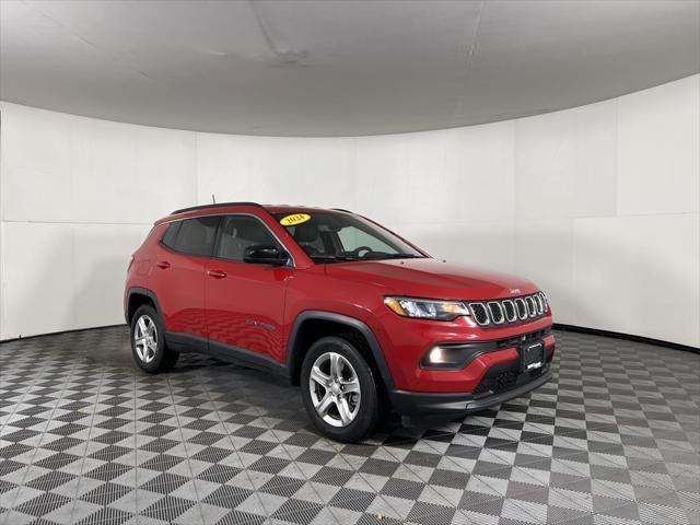 used 2024 Jeep Compass car, priced at $26,987