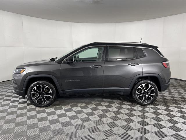 used 2022 Jeep Compass car, priced at $24,916