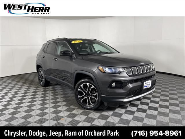 used 2022 Jeep Compass car, priced at $24,916