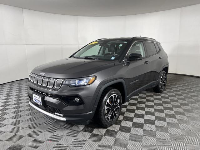 used 2022 Jeep Compass car, priced at $24,916