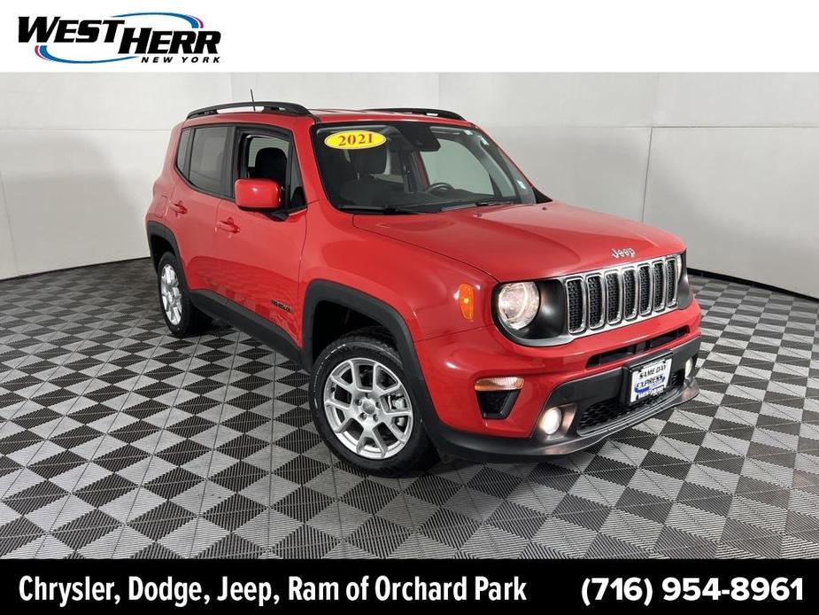 used 2021 Jeep Renegade car, priced at $21,906