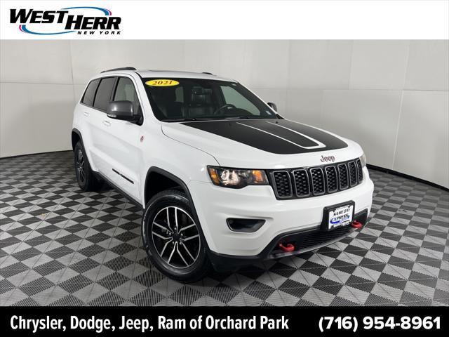 used 2021 Jeep Grand Cherokee car, priced at $30,973