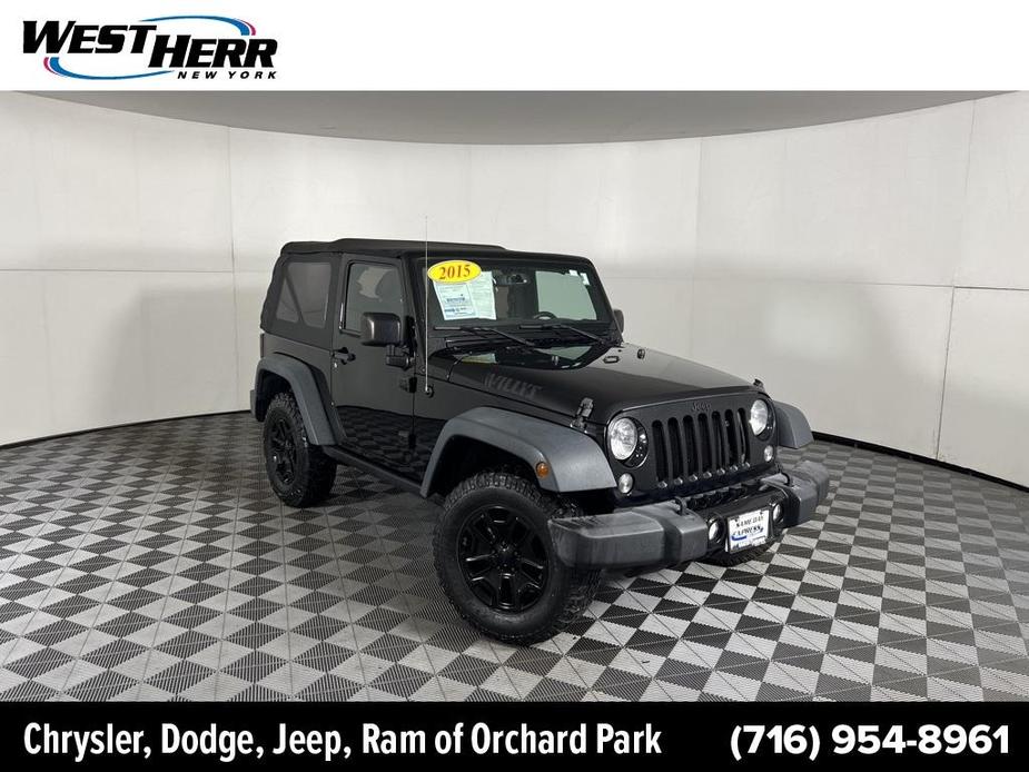 used 2015 Jeep Wrangler car, priced at $18,971
