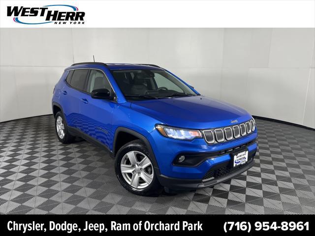 used 2022 Jeep Compass car, priced at $22,918