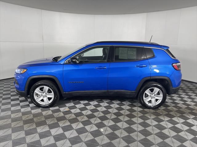 used 2022 Jeep Compass car, priced at $22,918