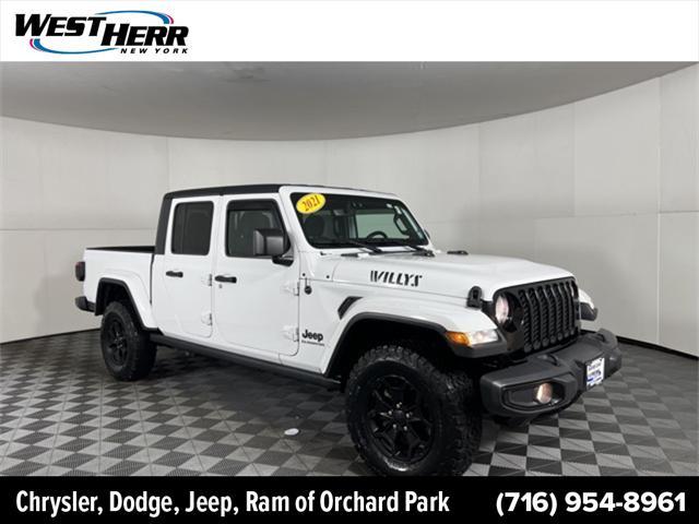 used 2021 Jeep Gladiator car, priced at $29,784