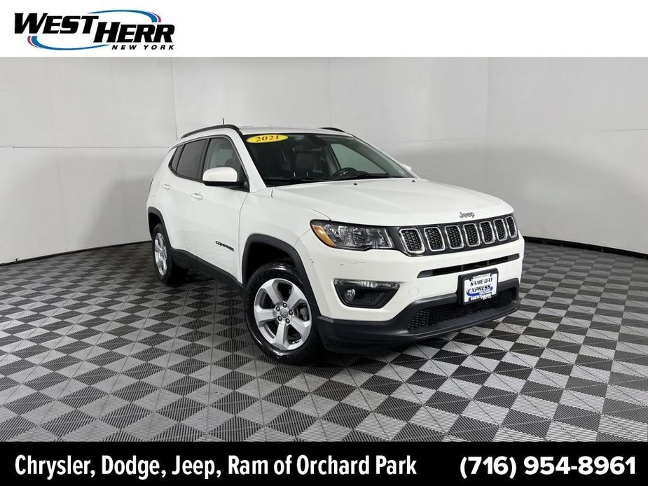 used 2021 Jeep Compass car, priced at $21,414