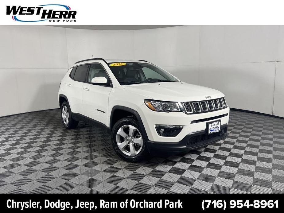 used 2021 Jeep Compass car, priced at $21,719