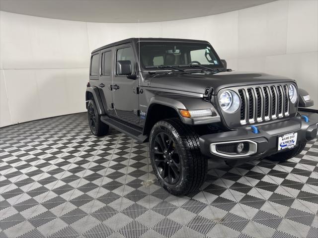 used 2022 Jeep Wrangler Unlimited car, priced at $31,953