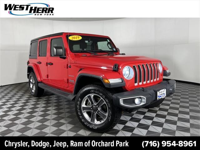 used 2019 Jeep Wrangler Unlimited car, priced at $29,570