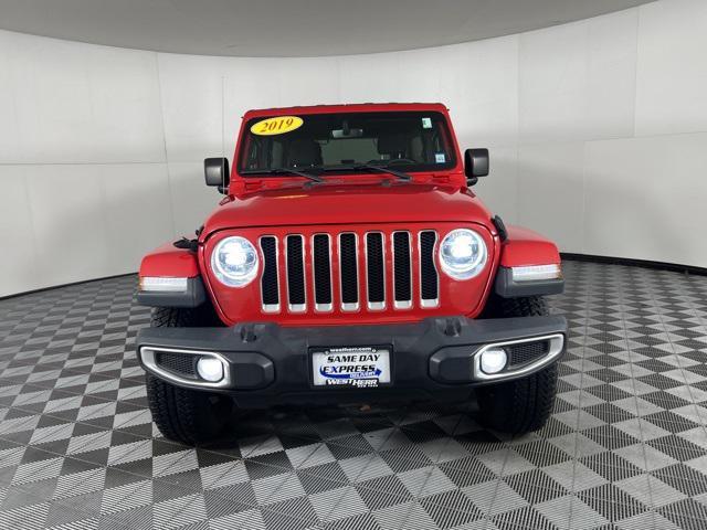 used 2019 Jeep Wrangler Unlimited car, priced at $29,570