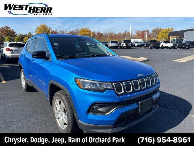 used 2022 Jeep Compass car, priced at $19,999