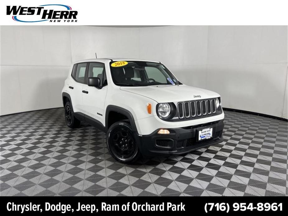 used 2018 Jeep Renegade car, priced at $18,431