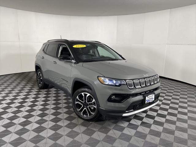 used 2022 Jeep Compass car, priced at $24,891