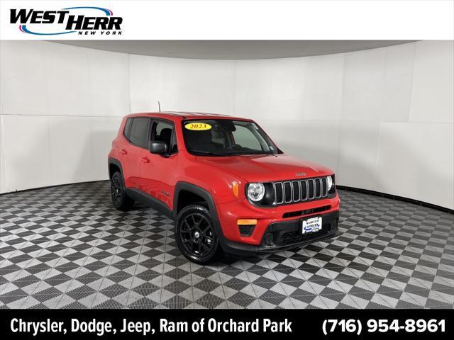 used 2023 Jeep Renegade car, priced at $23,594