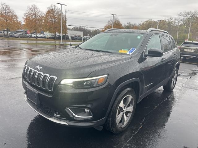 used 2021 Jeep Cherokee car, priced at $22,549