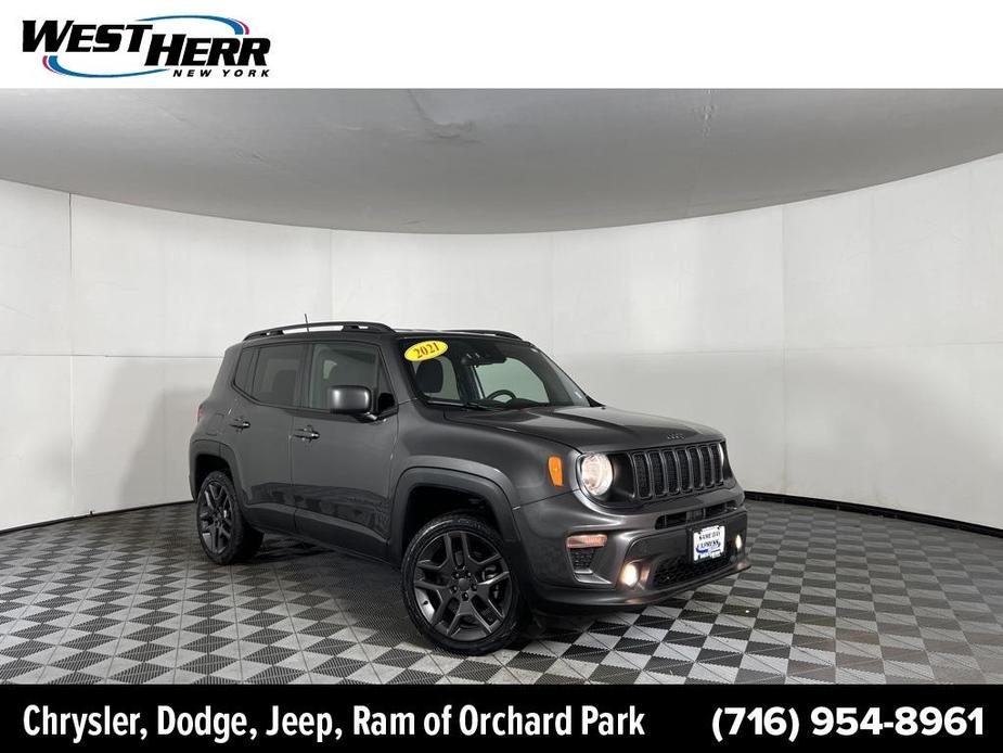 used 2021 Jeep Renegade car, priced at $21,924