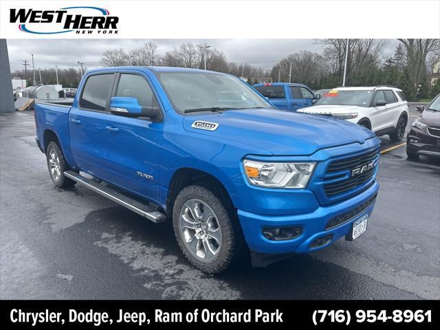 used 2021 Ram 1500 car, priced at $35,451