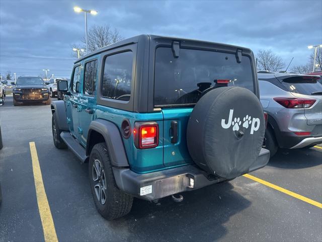 used 2020 Jeep Wrangler Unlimited car, priced at $27,353