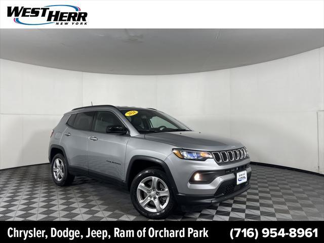 used 2024 Jeep Compass car, priced at $29,386