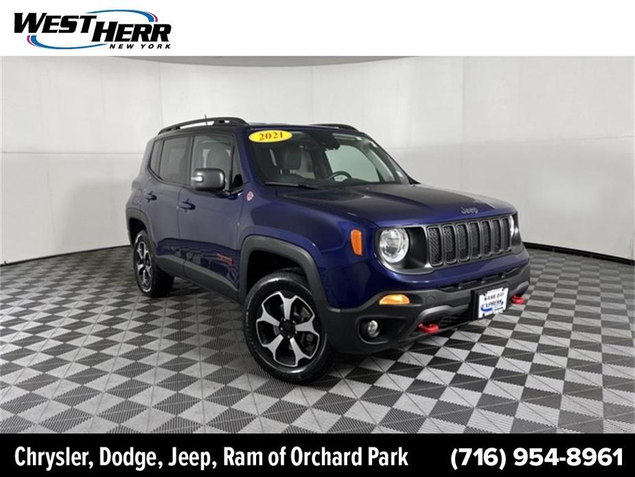 used 2021 Jeep Renegade car, priced at $23,420