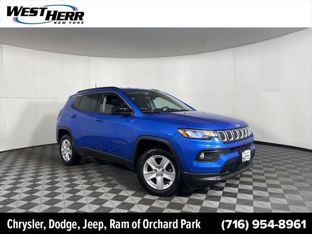 used 2022 Jeep Compass car, priced at $23,424