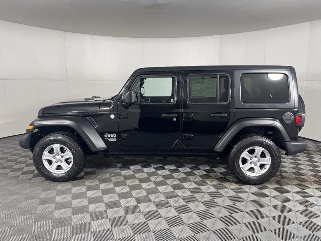 used 2019 Jeep Wrangler Unlimited car, priced at $26,952