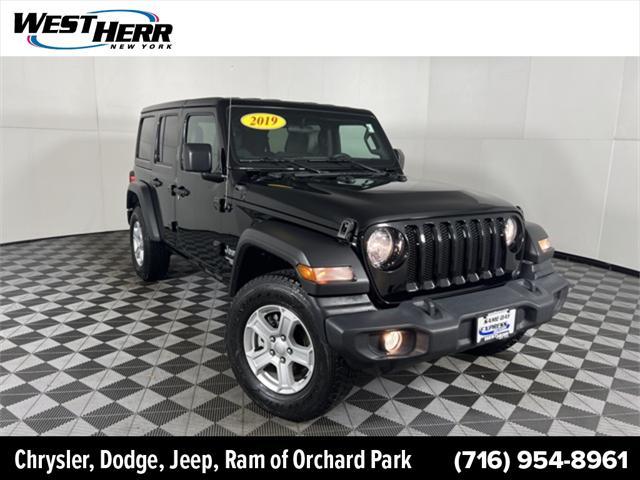 used 2019 Jeep Wrangler Unlimited car, priced at $26,952