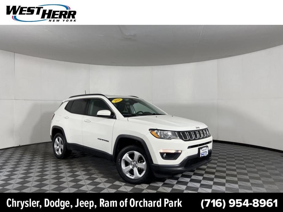used 2021 Jeep Compass car, priced at $21,909