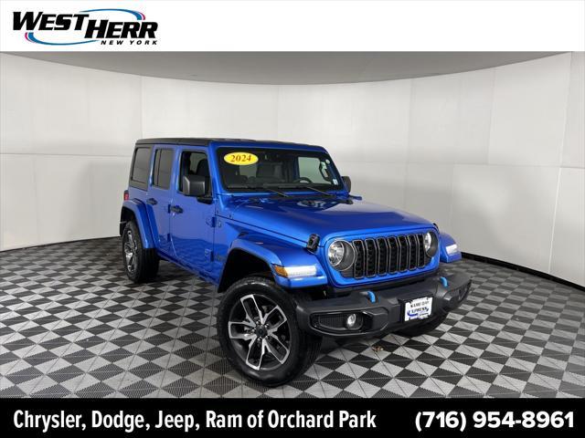 used 2024 Jeep Wrangler 4xe car, priced at $39,908