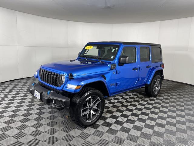 used 2024 Jeep Wrangler 4xe car, priced at $39,908