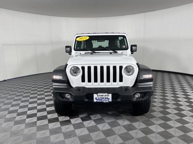used 2022 Jeep Wrangler Unlimited car, priced at $38,414