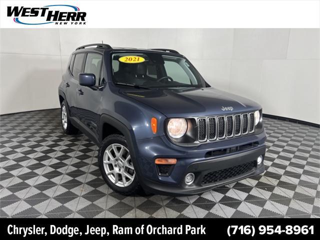 used 2021 Jeep Renegade car, priced at $19,444