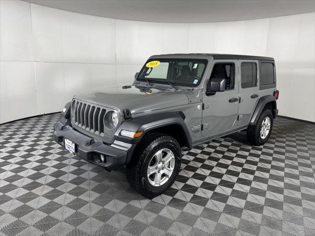 used 2018 Jeep Wrangler Unlimited car, priced at $27,205