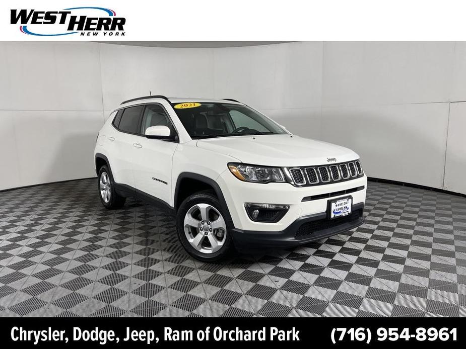 used 2021 Jeep Compass car, priced at $22,412
