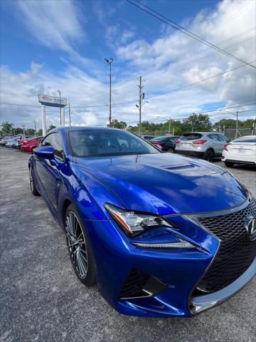 used 2015 Lexus RC F car, priced at $43,995