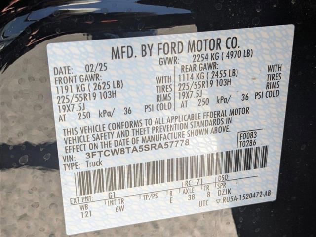 new 2025 Ford Maverick car, priced at $36,300